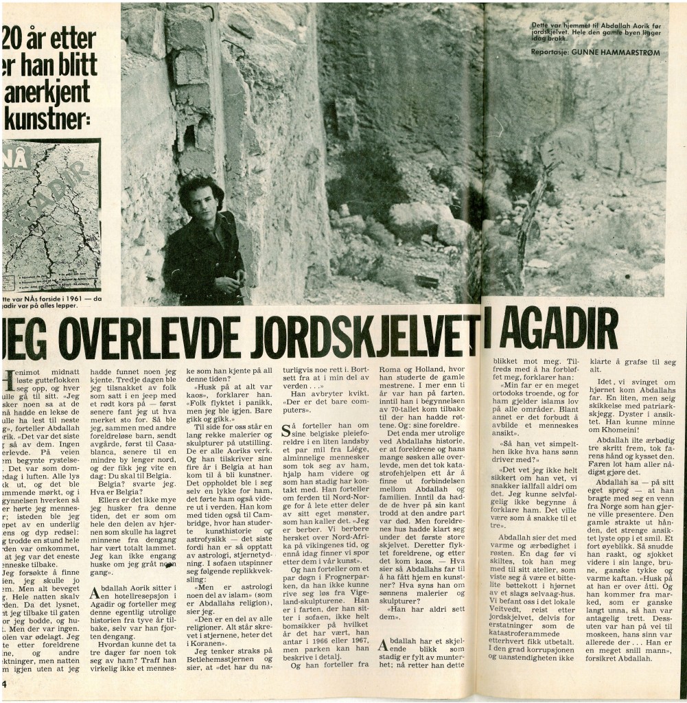 4-article Na Magazine, Norvège 1980
